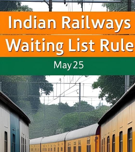 Indian Railways waiting list rule for AC coaches