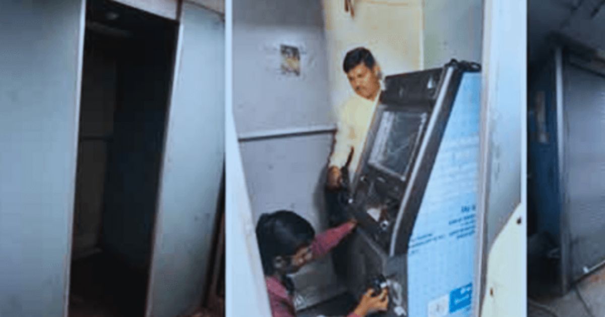 India’s first ATM on a moving train inside the Panchvati Express coach.
