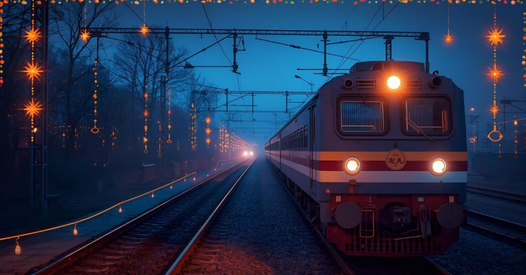 Indian Railways ticket booking Diwali 2025